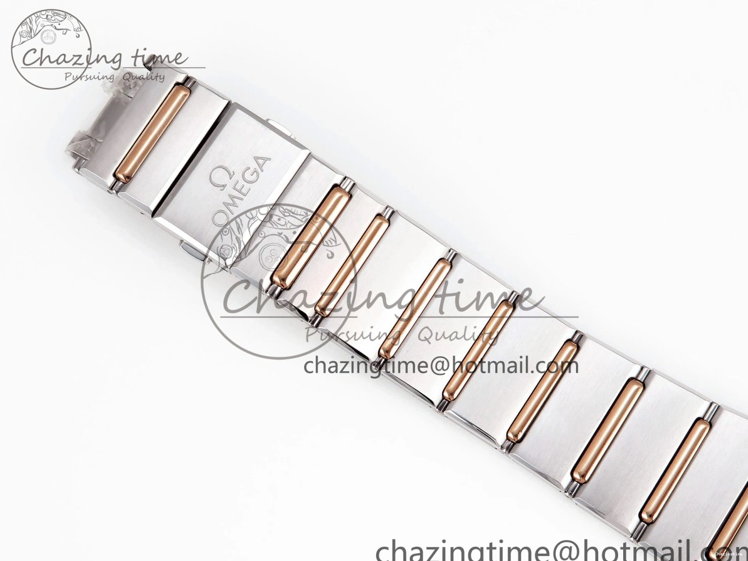 0511 Constellation 39mm SS RG ASWF 1:1 Best Edition White Diamonds Dial on SS RG Bracelet A Minimalist 7772